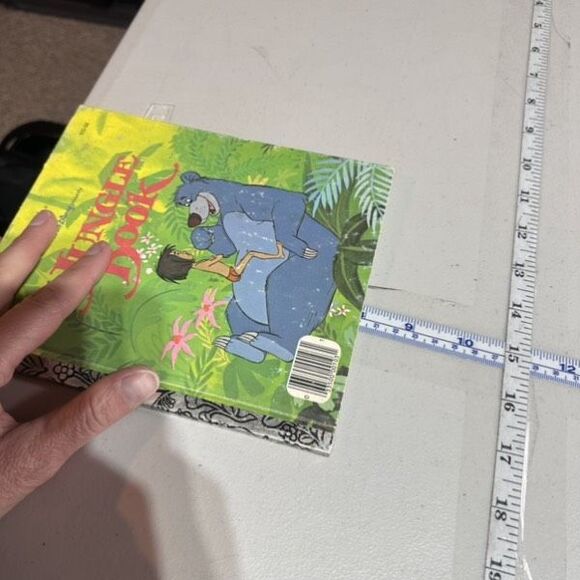 Vintage 1967 Little Golden Book Walt Disney THE JUNGLE BOOK - Picture 10 of 10